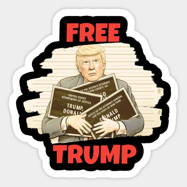 DONALD TRUMP Sticker by T-L-shop